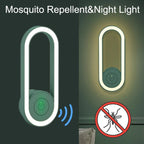 2024 Latest Frequency Conversion Ultrasonic Mosquito Killer with LED Sleeping Light