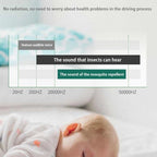 2024 Latest Frequency Conversion Ultrasonic Mosquito Killer with LED Sleeping Light