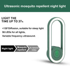 2024 Latest Frequency Conversion Ultrasonic Mosquito Killer with LED Sleeping Light