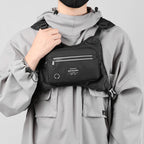 Leichte, atmungsaktive Sportbrusttasche mit mehreren Taschen