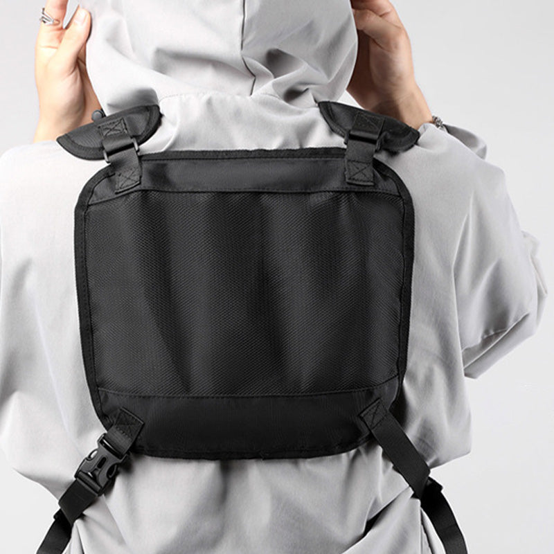 Leichte, atmungsaktive Sportbrusttasche mit mehreren Taschen