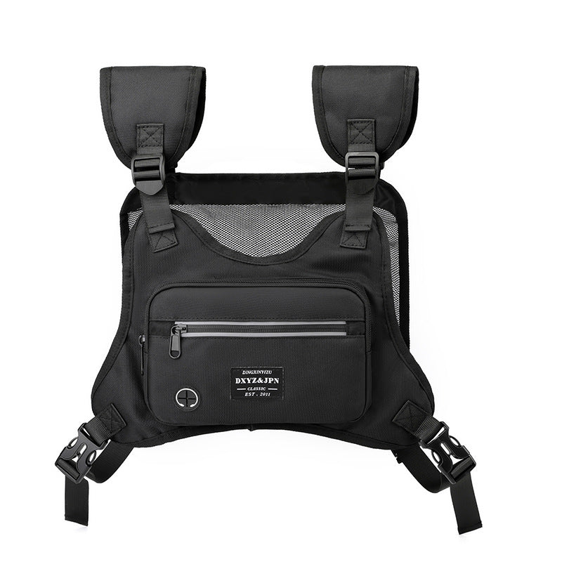 Leichte, atmungsaktive Sportbrusttasche mit mehreren Taschen