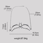 Mechanisches Alien-Gesichtsdekor