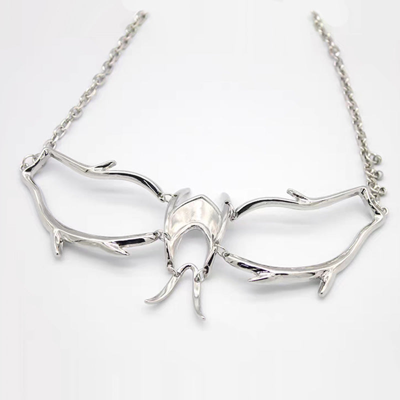 Mechanisches Alien-Gesichtsdekor