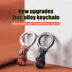 📌📌Upgrade für Ihre Schlüssel - Kaufe eins, bekomme eins gratis🛡️🛡️Der elegante PU-Leder Schlüsselanhänger