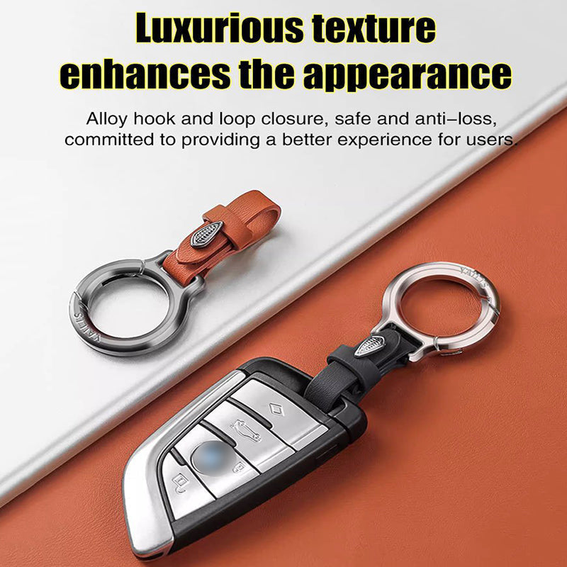 📌📌Upgrade für Ihre Schlüssel - Kaufe eins, bekomme eins gratis🛡️🛡️Der elegante PU-Leder Schlüsselanhänger