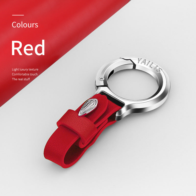 📌📌Upgrade für Ihre Schlüssel - Kaufe eins, bekomme eins gratis🛡️🛡️Der elegante PU-Leder Schlüsselanhänger