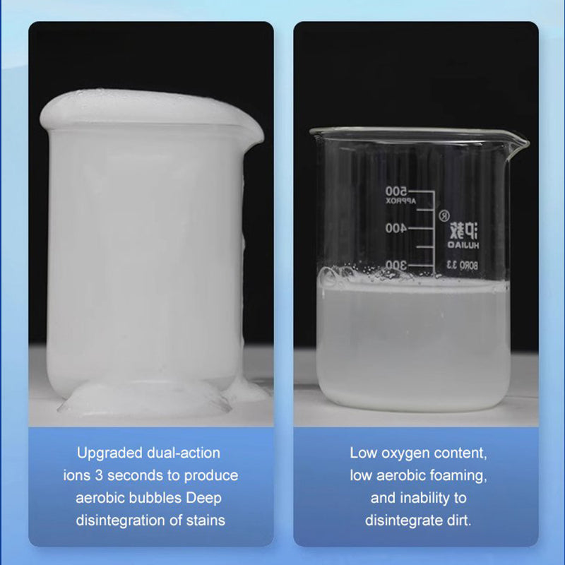 Leistungsstarkes Farbbleich-Waschmittel