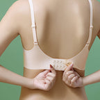 Atmungsaktiver Eis-Seide-Latex-BH mit weicher Unterstützung