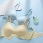 Atmungsaktiver Eis-Seide-Latex-BH mit weicher Unterstützung