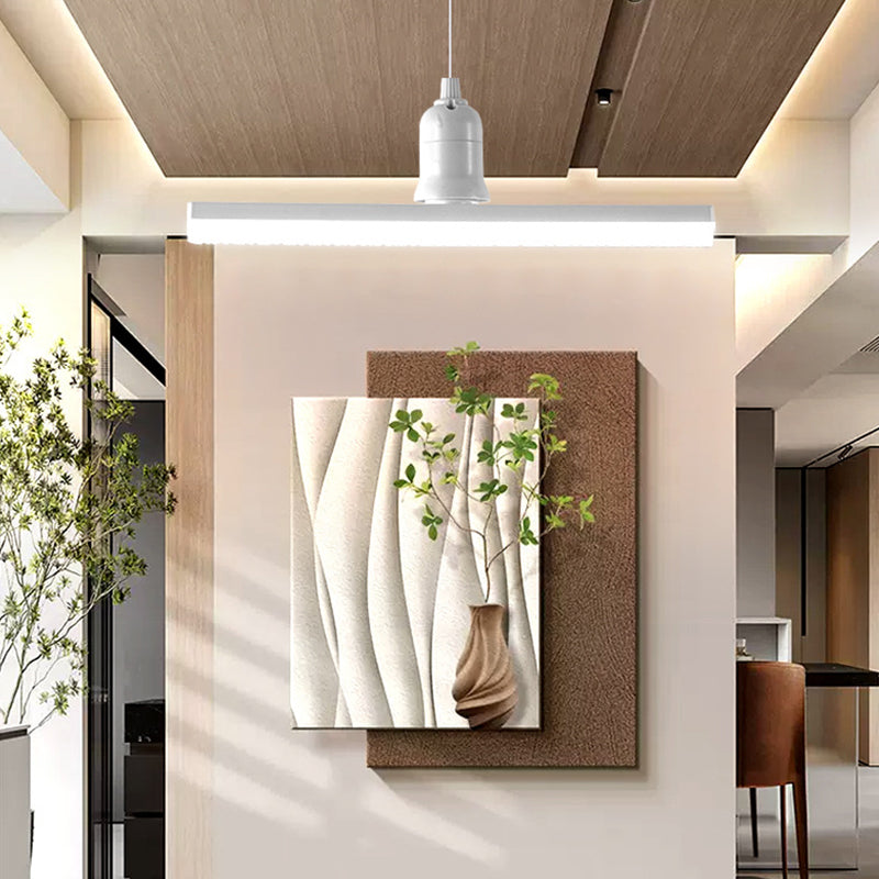 E27 LED Rechteckige Kristallleuchte