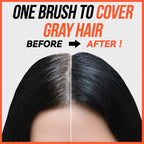 Temporärer Haarfärbestift - Graues Haar und Bart abdecken