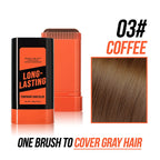 Temporärer Haarfärbestift - Graues Haar und Bart abdecken