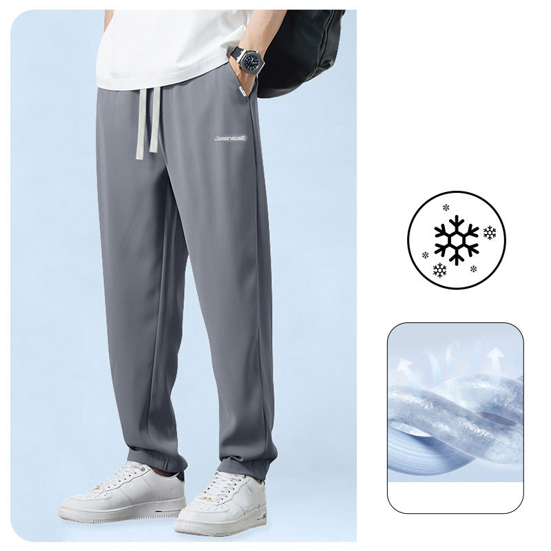 Atmungsaktive Jogginghose mit Kordelzug im Sommer