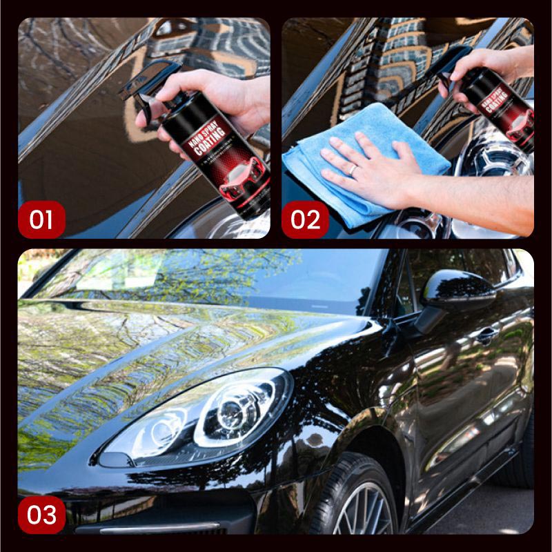 Nano-Sprühbeschichtung für Autos