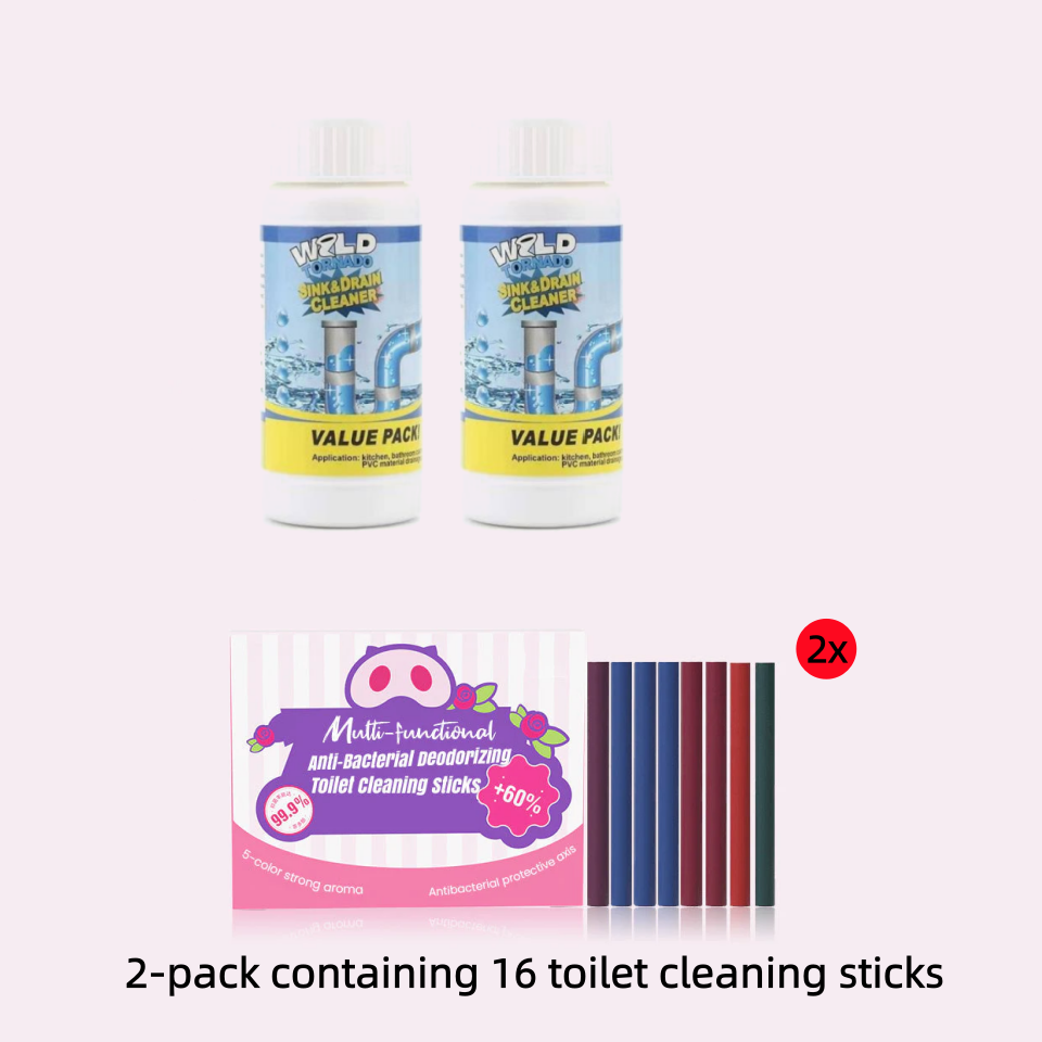 🧼🔥 2 kaufen, 1 gratis dazu! Kraftvoller Spülbecken- & Abflussreiniger – löst Fett, Haare, Gerüche sofort. ⏳⌛ 50 % Rabatt!