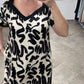 💥Neue Sommerkleider- 50% RABATT👗Off-Shoulder V-Ausschnitt Modisches Atmungsaktives Kleid