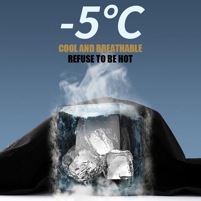 Dehnbare Shorts in Übergröße aus Eisseide für Herren