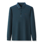 Langärmliges Shirt für Herren, Herbst-Business-Top