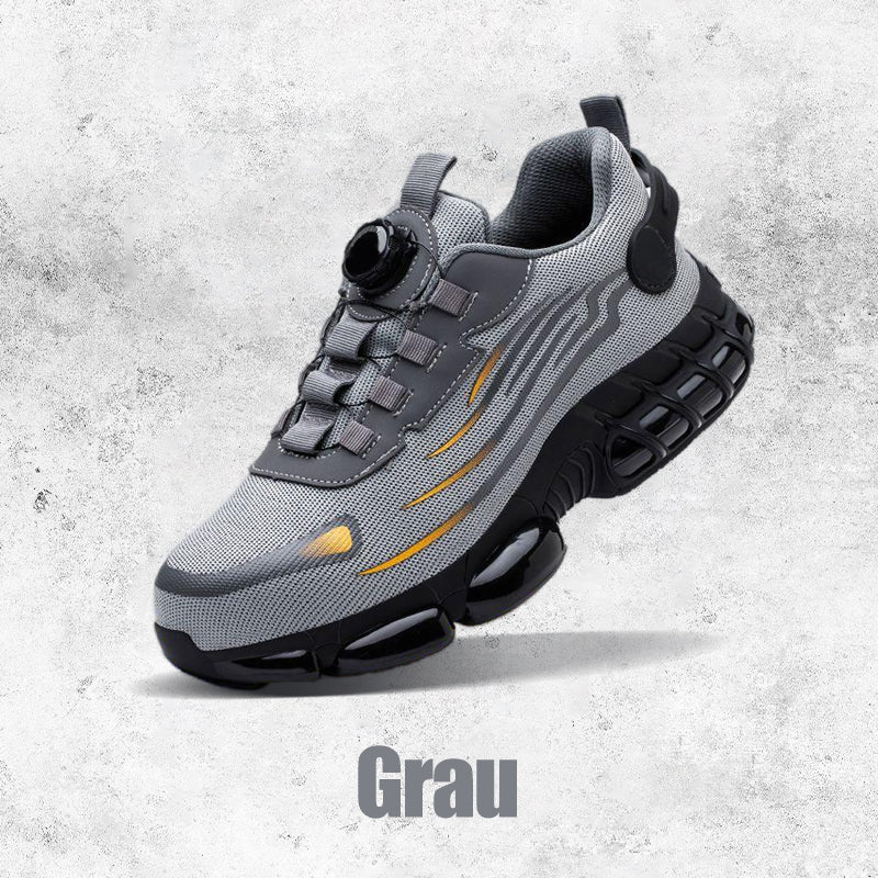 👢⚡ SCHLAG- UND STICHFESTE Sicherheitsschuhe mit Drehknopf 🔥⚙️ HEISSER VERKAUF! 60% RABATT! Ideal für Bau, Handwerk & Industrie. Schneller Verschluss, maximaler Schutz. Jetzt sichern!