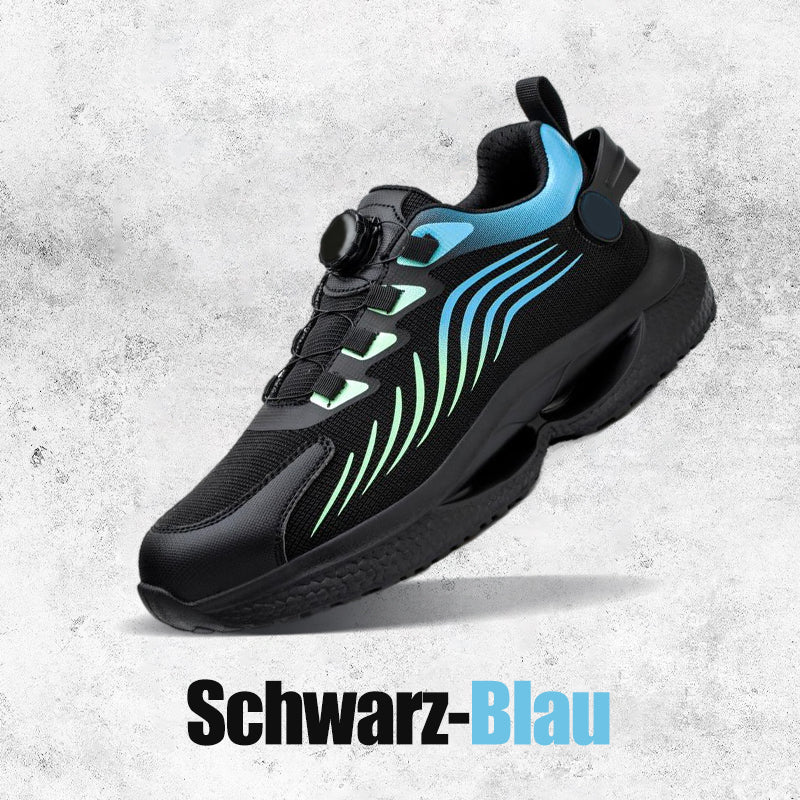 👢⚡ SCHLAG- UND STICHFESTE Sicherheitsschuhe mit Drehknopf 🔥⚙️ HEISSER VERKAUF! 60% RABATT! Ideal für Bau, Handwerk & Industrie. Schneller Verschluss, maximaler Schutz. Jetzt sichern!