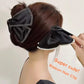 Elegante große Bowknot-Haarklammer