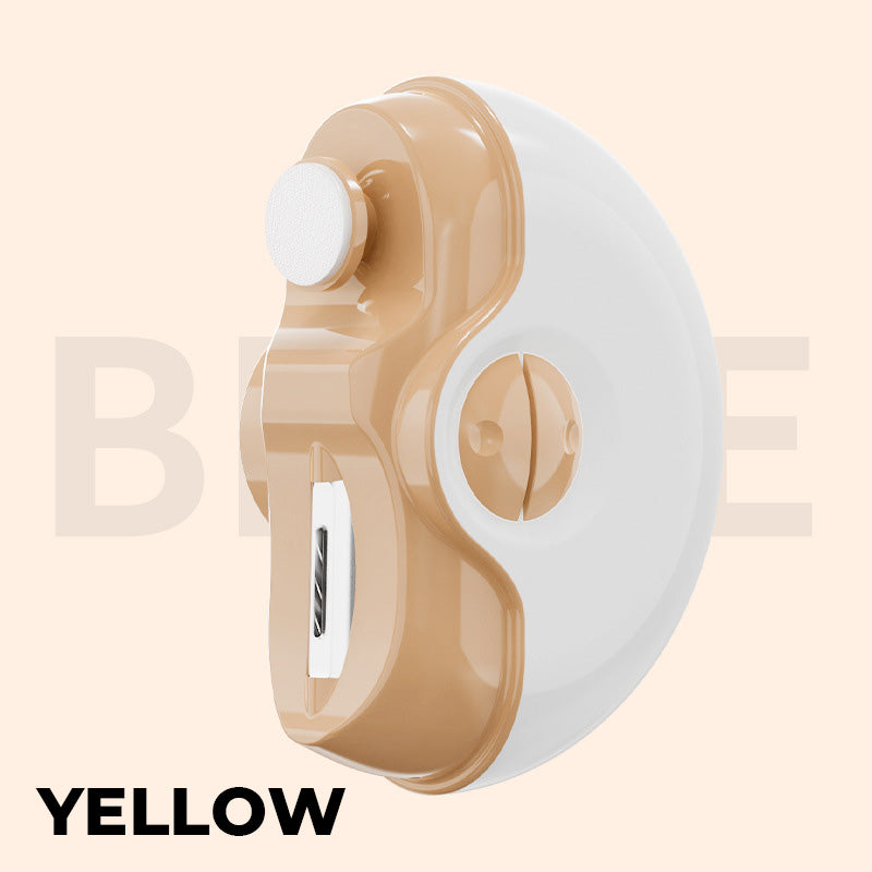 2 in 1 Automatischer elektrischer Nagelknipser mit Feilen-Funktion