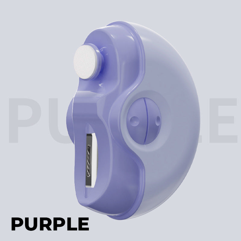 2 in 1 Automatischer elektrischer Nagelknipser mit Feilen-Funktion