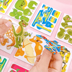 🧩✨ KAUFE 3, ERHALTE 4! ✨🧩 3D-Cartoon-Puzzle – 57 leuchtende Teile für Kinder ab 4. Fördert Kreativität & räumliches Denken, leuchtet im Dunkeln. Ideal als Geschenk.