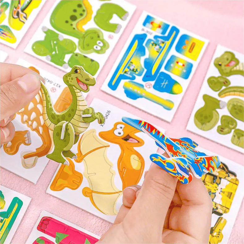 🧩✨ KAUFE 3, ERHALTE 4! ✨🧩 3D-Cartoon-Puzzle – 57 leuchtende Teile für Kinder ab 4. Fördert Kreativität & räumliches Denken, leuchtet im Dunkeln. Ideal als Geschenk.