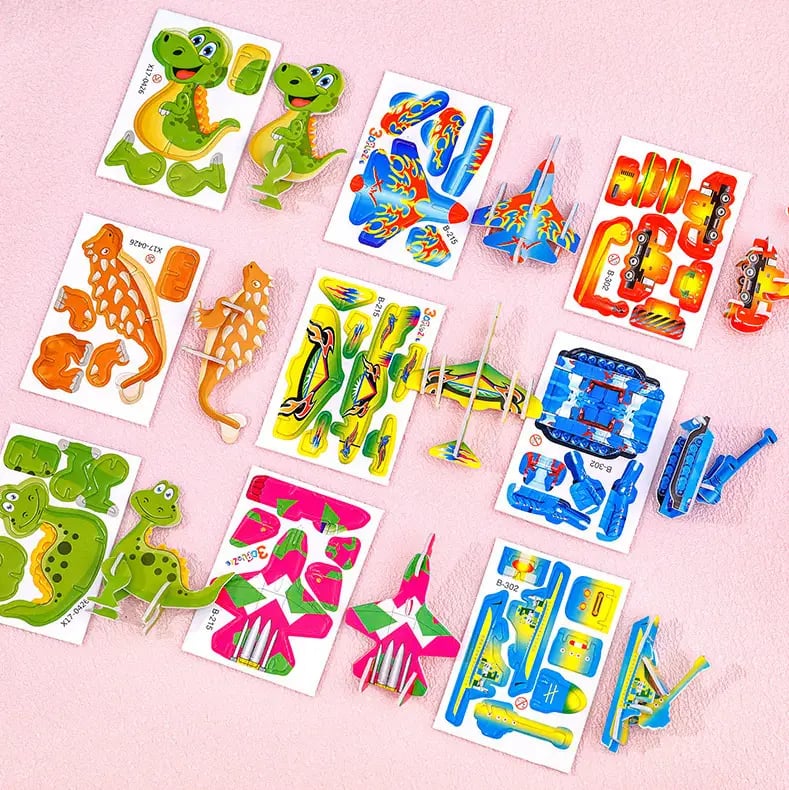 🧩✨ KAUFE 3, ERHALTE 4! ✨🧩 3D-Cartoon-Puzzle – 57 leuchtende Teile für Kinder ab 4. Fördert Kreativität & räumliches Denken, leuchtet im Dunkeln. Ideal als Geschenk.