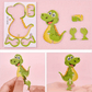 🧩✨ KAUFE 3, ERHALTE 4! ✨🧩 3D-Cartoon-Puzzle – 57 leuchtende Teile für Kinder ab 4. Fördert Kreativität & räumliches Denken, leuchtet im Dunkeln. Ideal als Geschenk.