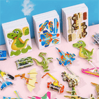 🧩✨ KAUFE 3, ERHALTE 4! ✨🧩 3D-Cartoon-Puzzle – 57 leuchtende Teile für Kinder ab 4. Fördert Kreativität & räumliches Denken, leuchtet im Dunkeln. Ideal als Geschenk.