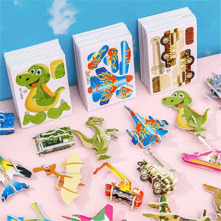 🧩✨ KAUFE 3, ERHALTE 4! ✨🧩 3D-Cartoon-Puzzle – 57 leuchtende Teile für Kinder ab 4. Fördert Kreativität & räumliches Denken, leuchtet im Dunkeln. Ideal als Geschenk.