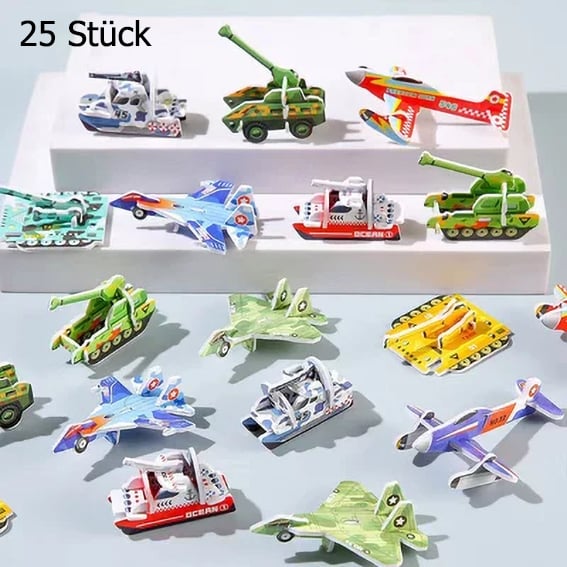 🧩✨ KAUFE 3, ERHALTE 4! ✨🧩 3D-Cartoon-Puzzle – 57 leuchtende Teile für Kinder ab 4. Fördert Kreativität & räumliches Denken, leuchtet im Dunkeln. Ideal als Geschenk.