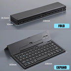 Tragbare, faltbare, kabellose Bluetooth-Tastatur