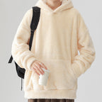 🔥HEISSER VERKAUF 49% - Einfarbiges, verdicktes, lockeres, flauschiges Kapuzenpullover für Herren