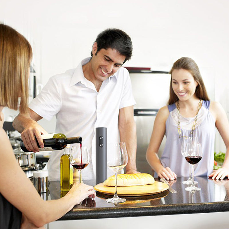 🍾✨ Automatischer Weinöffner – Sparen Sie Zeit & Mühe, genießen Sie mühelos perfekt entkorkte Flaschen! 🍷🥂 Einfache Handhabung & elegantes Geschenkset.