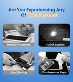 💥 HD Anti-Peep, schnell haftender, staubdichter Displayschutz