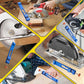 Tragbarer, verstellbarer Halter für ABS-Schneider
