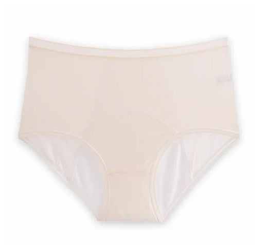 Auslaufsichere Höschen aus Eisseide mit hoher Taille, Übergröße L-5XL