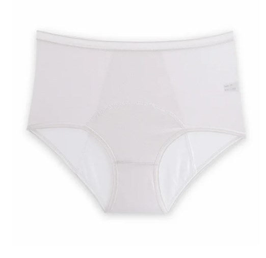 Auslaufsichere Höschen aus Eisseide mit hoher Taille, Übergröße L-5XL