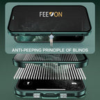Feeon®Anti-Peep doppelseitige Schnallen iPhone-Hülle