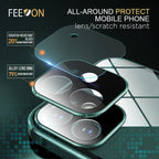 Feeon®Anti-Peep doppelseitige Schnallen iPhone-Hülle