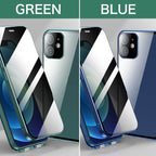 Feeon®Anti-Peep doppelseitige Schnallen iPhone-Hülle