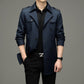 💼🌟2025 Neue britische Stil Herren Double Breasted Trenchcoat Jacke💖🎁