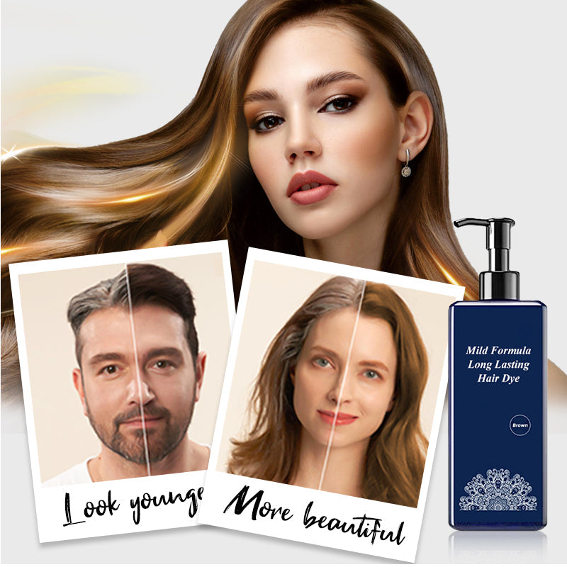 Haarfärbecreme auf pflanzlicher Basis - Milde Formel, lang anhaltend