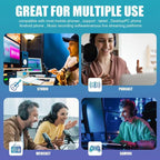 🎤🎛️ F998 Pro Live-Soundkarte & Audio-Mixer – DJ-Effekte, Stimmverzerrer für Karaoke 🎚️🎭 Streamen & Gaming mit Studioqualität. Präzise Regie, langlebiges Design