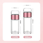 🔥🍵【49% Rabatt】Edelstahl-Siebeinsatz & Doppelwand-Design: Isolierglasflasche für Tee & Wasser – perfekt für Büro, Reisen & Sport. ✅ Trennt Tee und Wasser ideal – immer perfekter Genuss! 🚀💧