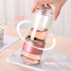 🔥🍵【49% Rabatt】Edelstahl-Siebeinsatz & Doppelwand-Design: Isolierglasflasche für Tee & Wasser – perfekt für Büro, Reisen & Sport. ✅ Trennt Tee und Wasser ideal – immer perfekter Genuss! 🚀💧